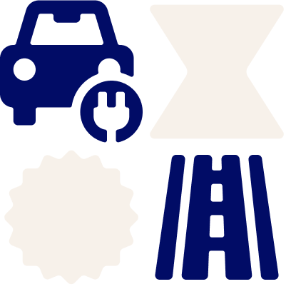 Combined pictogram of EV report